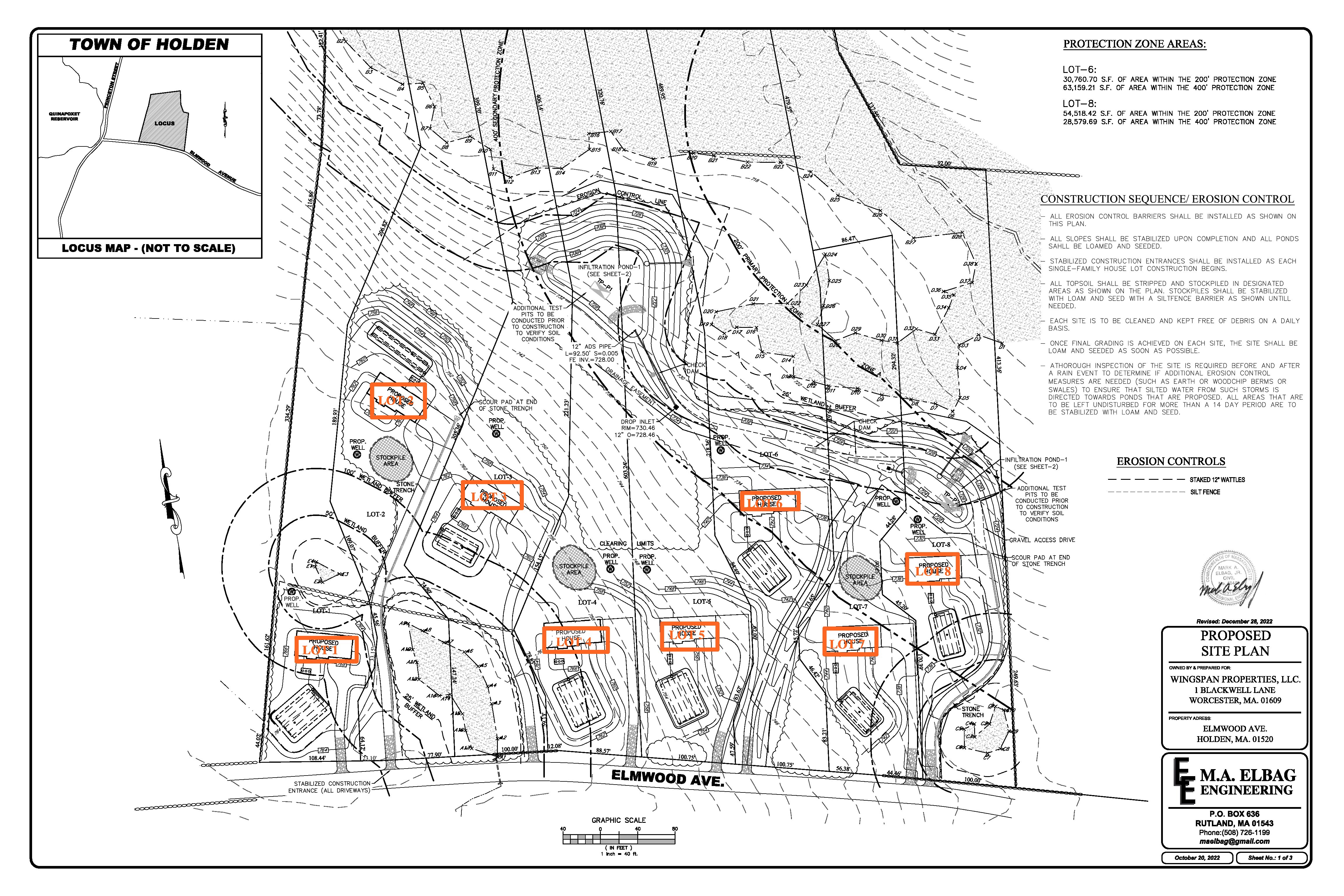 Elmwood Ave, Holden, MA-8 Lots